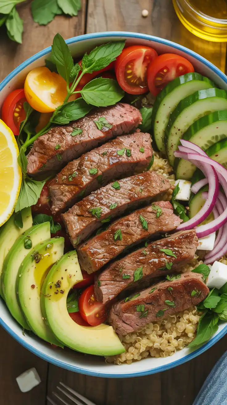 Beef and Sweet Potato Bowl