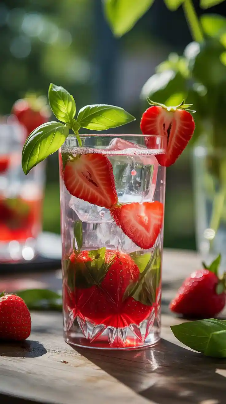 Strawberry Basil Smash