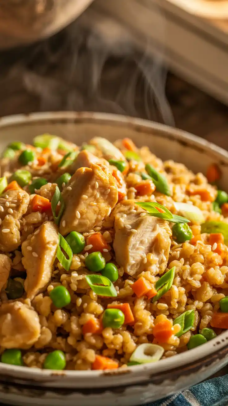 Chicken Fried Cauliflower Rice