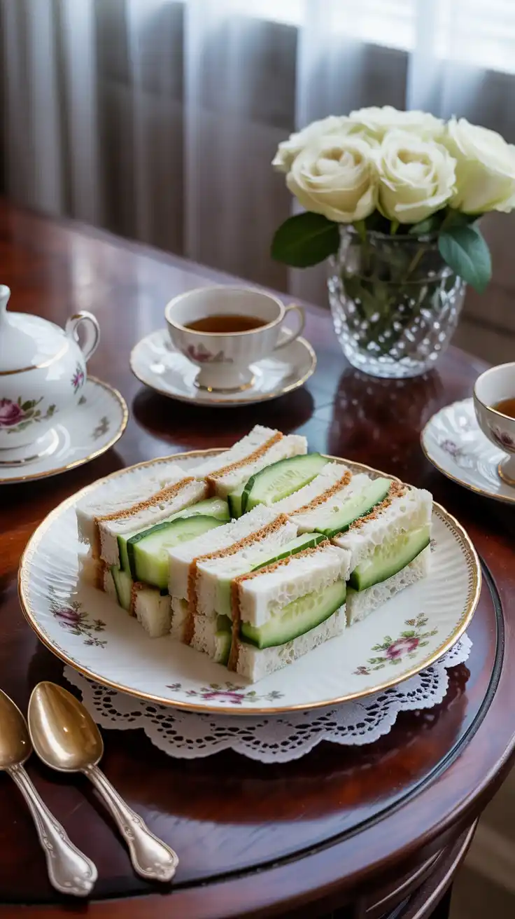 Cucumber Tea Sandwiches