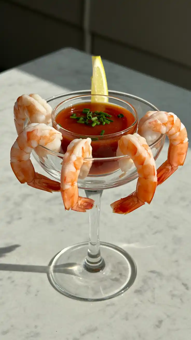 Shrimp Cocktail with Zesty Sauce