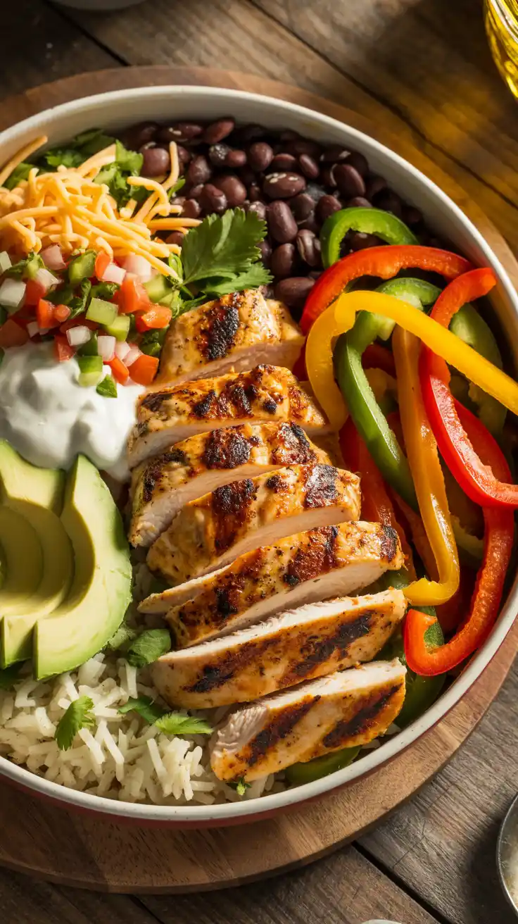 Chicken Fajita Bowls