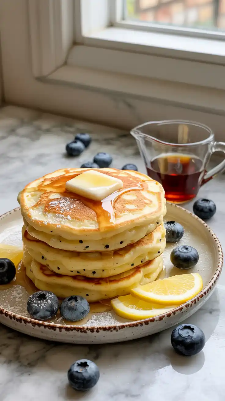 Lemon Ricotta Pancakes