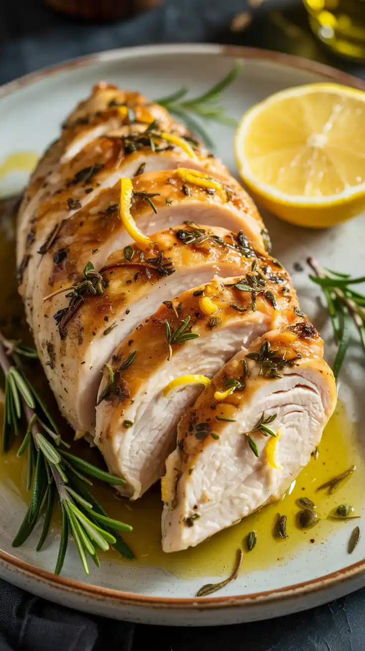 Lemon Herb Grilled Chicken Breast