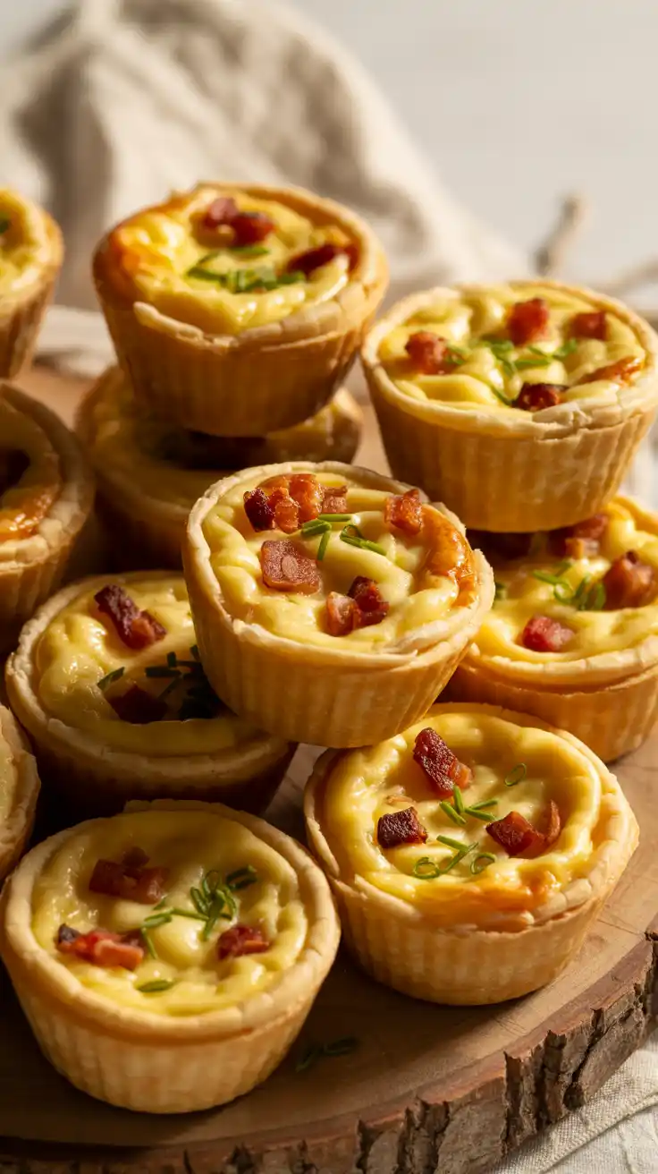 Bite-Sized Mini Quiche Lorraine