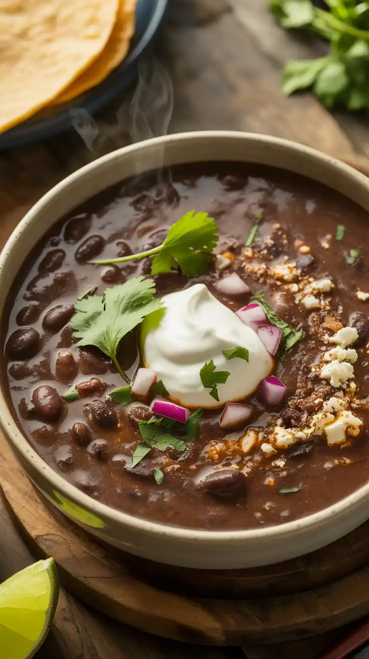 Spicy Black Bean Soup