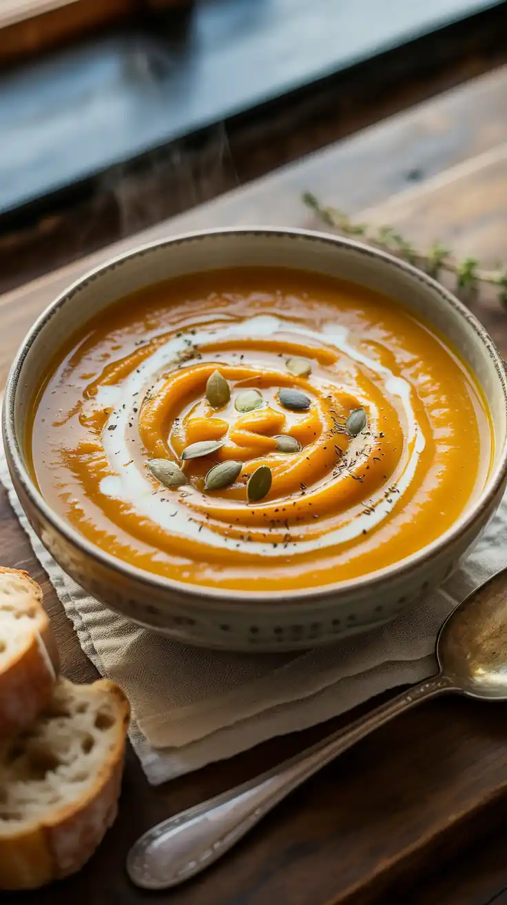 Roasted Butternut Squash Soup