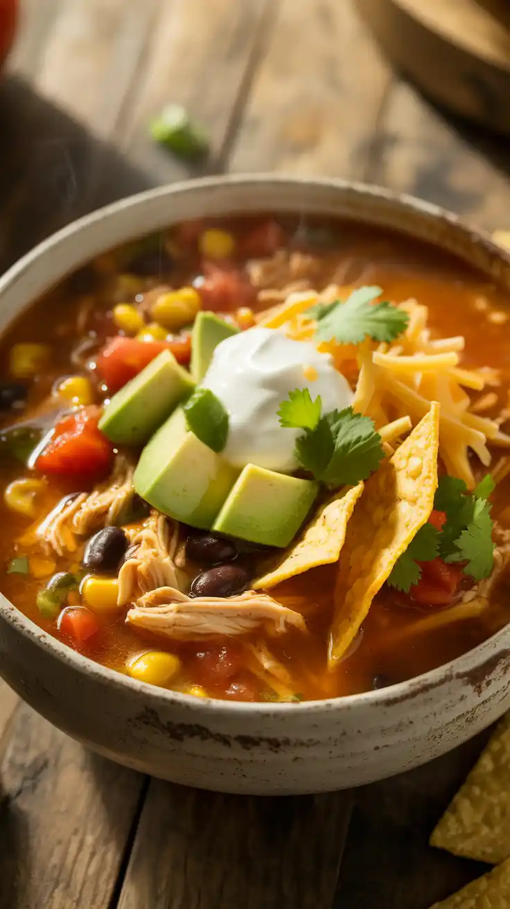 Chicken Taco Soup