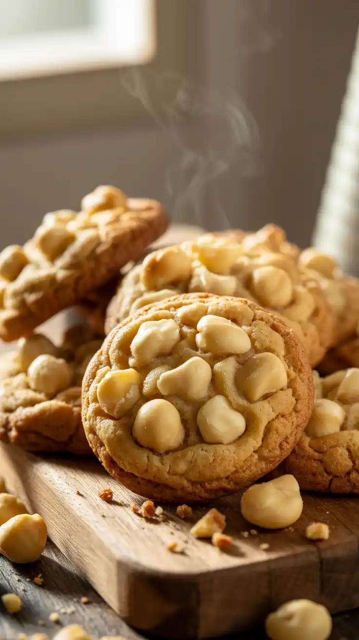 White Chocolate Macadamia Nut Cookies