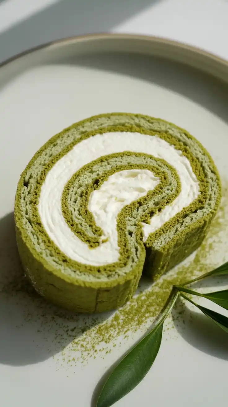 Matcha Swiss Roll