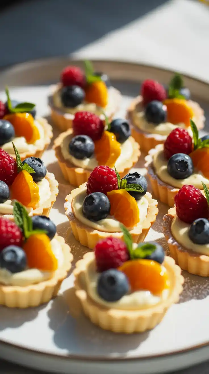 Miniature Fruit Tarts