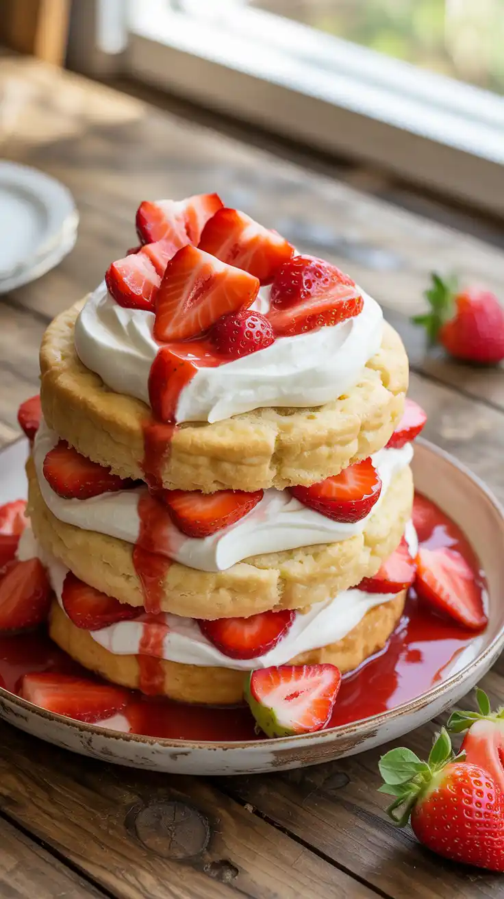 Fresh Strawberry Shortcake