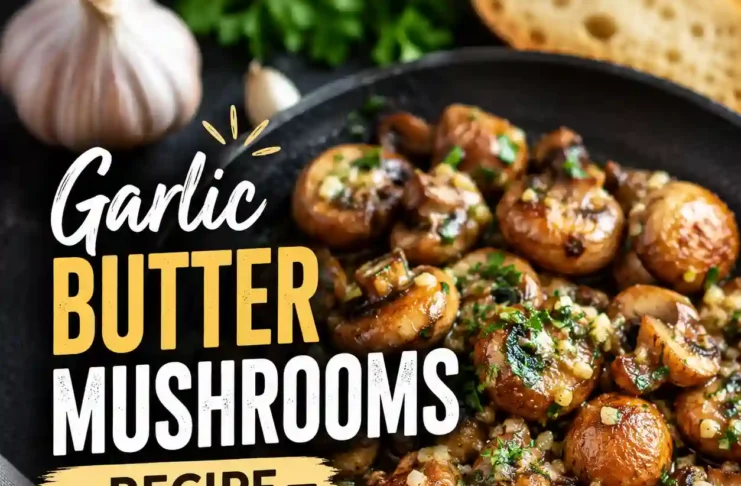Garlic Butter Mushroomms Recipe