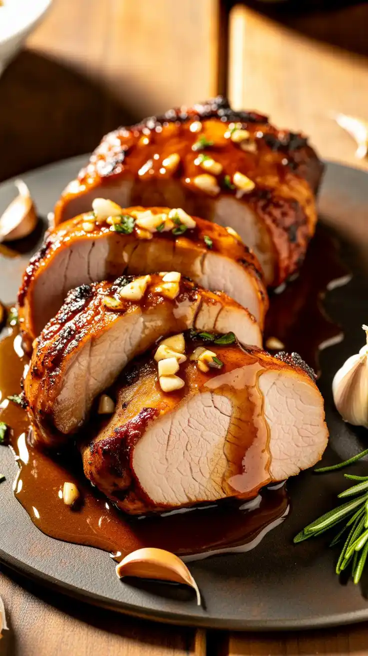 Honey Garlic Pork Tenderloin