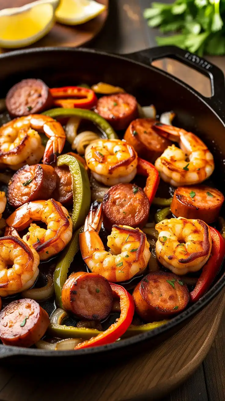 Cajun Shrimp and Sausage